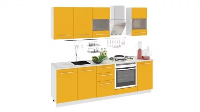 Кухонный гарнитур 240 см «Ассорти» 597000