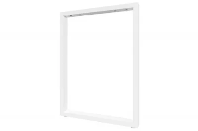 Опора для стола Мадрид l.595, h.720, отделка белый бархат (матовый)