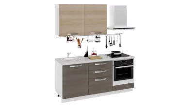 Кухонный гарнитур длиной - 180 см (со шкафом НБ)