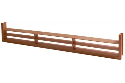 Вентиляционная решётка для цоколя, цвет коричневый