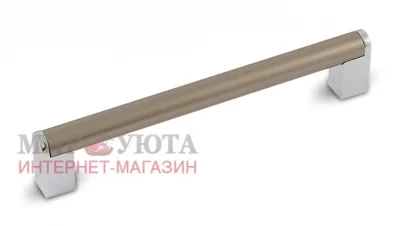 Ручка-рейлинг 160мм хром/никель: 404.160.10/303