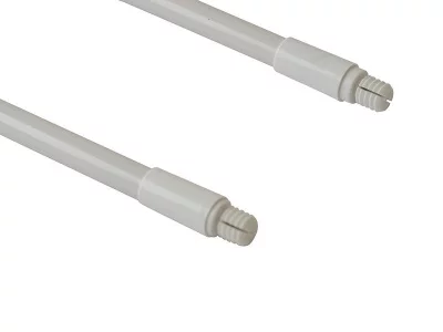 Рейлинги Firmax длина 500 мм, круглые средние для ящика Newline, белые