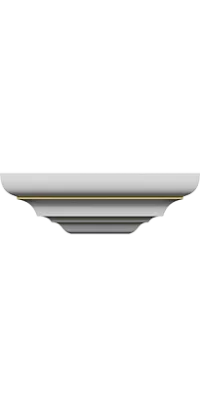 Накладка на ФВ фигурный прямая, коллекция Классика 2А