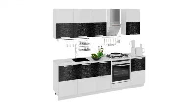 Кухонный гарнитур длиной - 240 см (со шкафом НБ)