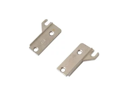 Рейлинг продольный Firmax глубина 350 мм серый, (2 рейлинга + 2 крепления)