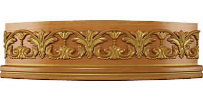 Планка подфризовая Премиум закругленная, коллекция Ника