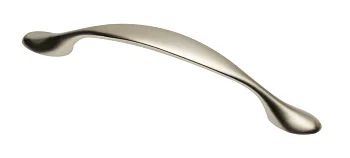 Ручка мебельная CAMAIO C=96мм, сатина GTV UZ-CAMAI-96-02