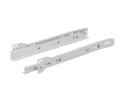 Направляющие роликовые Firmax длина 250 мм, белые, RAL9003, (4 части)