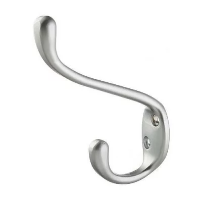 GTV: Мебельный крючок MALAGA L, алюминий WA-MALAG-A0-05