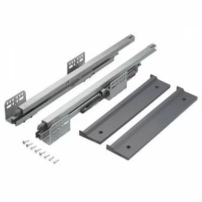 GTV: Вешалка для брюк WG-WSPOD70-60 графит, с доводчиком, полного выдвижения: WG-WSPOD70-60