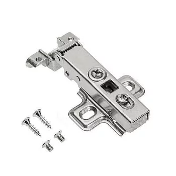 GTV: Петля накладная GTV самозакрывающаяся для рамок алюминиевых без евро шурупа ZM-HCRALU9BE