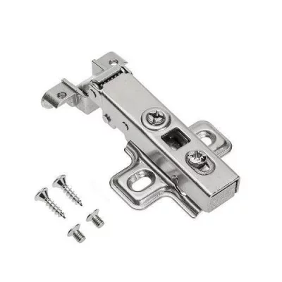 GTV: Петля накладная GTV самозакрывающаяся для рамок алюминиевых без евро шурупа ZM-HCRALU9BE