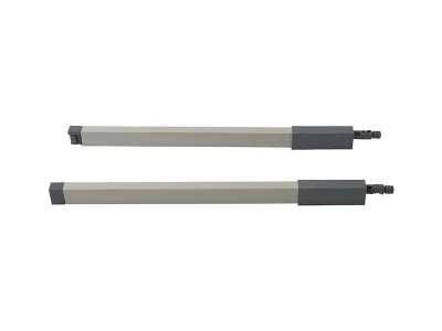 Рейлинги Firmax длина 500 мм, квадратные верхние для ящика Newline, серые