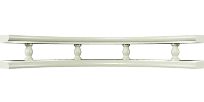 Балюстрада закругленная обратная, коллекция Грация Балюстрада закругленная обратная, коллекция Грация