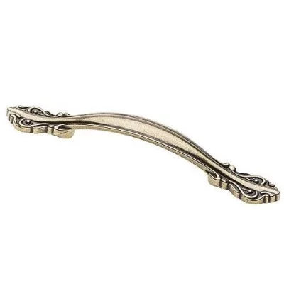 Ручка мебельная WERONA C=96мм, старое золото GTV UZ-WERON-96-04