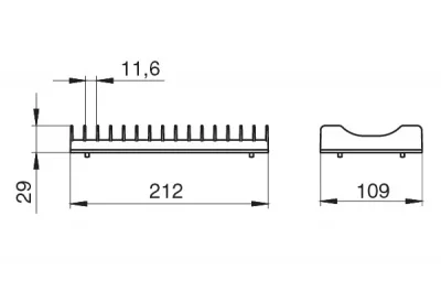 Модуль для блюдец