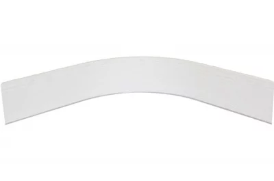 14 Закругление универсальное для цоколя ПВХ Н.150, ясень структурный