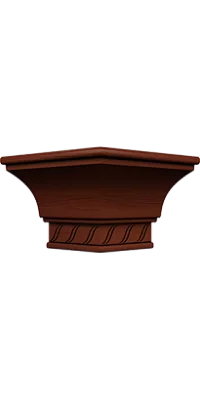 Накладка на ФВ Наяда внешний угол 90, коллекция Наяда