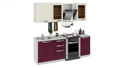 Кухонный гарнитур длиной - 210 см