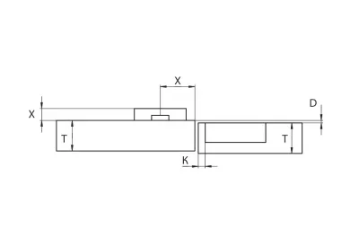 Петля 90 (110) терминальная с доводчиком, 48мм, Clip-on (cam), отделка никель