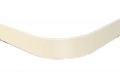 0443 Закругление для цоколя ПВХ Н.100, магнолия