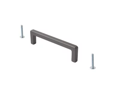 Ручка-скоба 96мм, графит