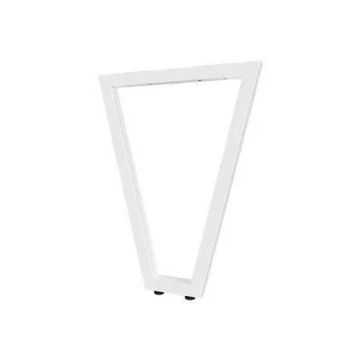 Опора для стола V-образная Лиссабон-Т, l.550, h.720, отделка белый бархат (матовый)