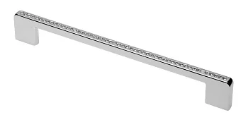 Ручка с кристалами CRA14 C=192, хром GTV UZ-CRA14-192