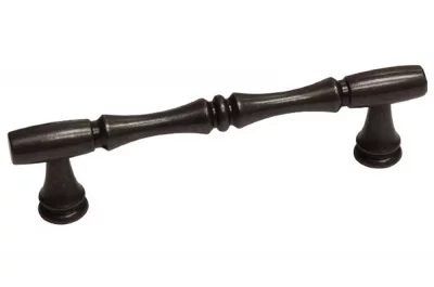 Ручка-скоба 96мм, отделка бронза темная Ручка-скоба 96мм, отделка бронза темная