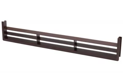 Вентиляционная решётка для цоколя, цвет темно-коричневый