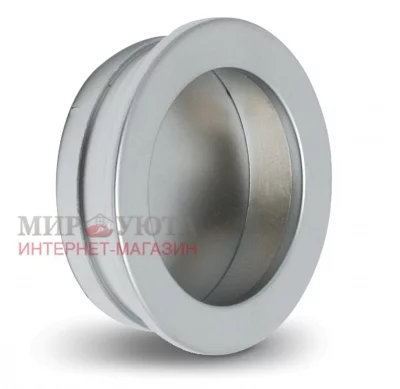 Ручка-раковина D35мм хром матовый: MD0208