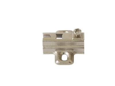 Планка монтажная для петель Slide-on, H=4, шуруп, сталь