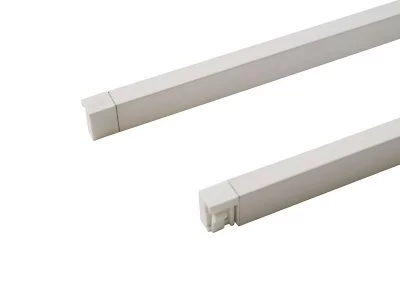 Рейлинги Firmax длина 500 мм, квадратные верхние для ящика Newline, белые