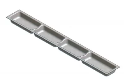 Емкость для сетки П-образной в базу 1200