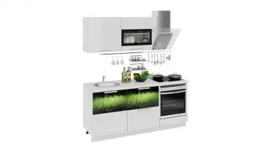 Кухонный гарнитур длиной - 180 см (со шкафом НБ)