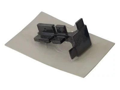 Угол 90° внешний верхнего профиля GOLA Alphalux,, алюминий черный