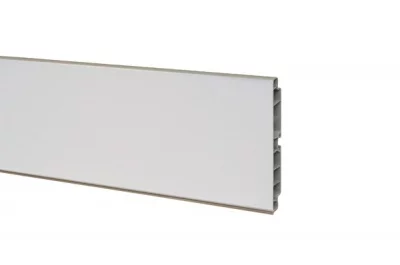 180/805 Цоколь ПВХ Н.100, L=4000, под шлифованный алюминий