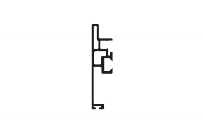 Terno Squadro Профиль-ручка вертикальная широкая, L=3000