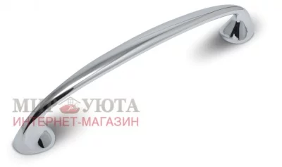 Ручка-скоба 128мм хром: UN1304