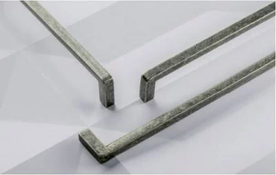 GTV: Ручка мебельная BAGIO C=192 мм, старое золото UZ-BAGIO-192-04