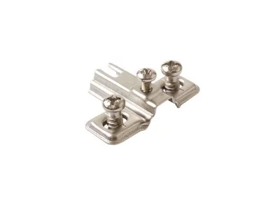 Планка монтажная для петель серии QS, H=2, евровинт, сталь