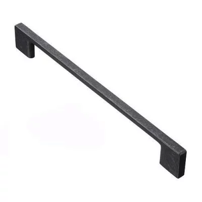 GTV: Ручка мебельная UZ 819 C=192, античная серебро UZ-819192-07