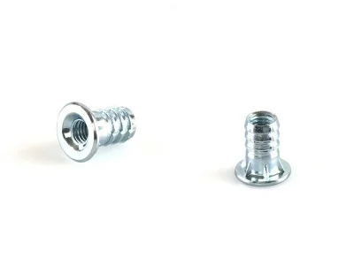 Муфта для опоры, М6, L=14мм, сталь, цинк.