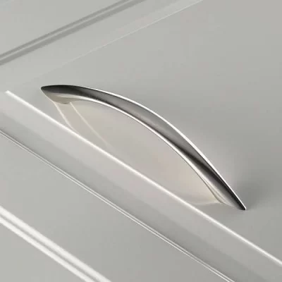 Ручка мебельная GTV UZ-01, C=128 мм, сатин GTV UZ-01-128-02