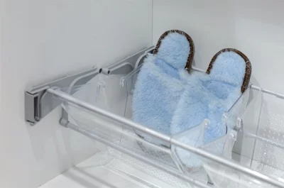 Комплект из 3 лотков для обуви, отделка транспарент