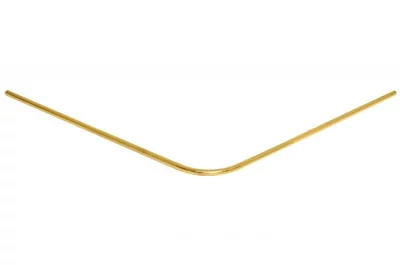 Поручень угловой 90", отделка золото