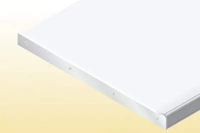 Профиль торцевой для столешниц Н40, правый, алюминий анодированный