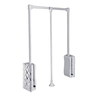 GTV: Пантограф 45/60 стальной, полностью белый: PG-ST4560-10A