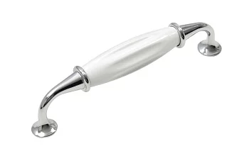 Boyard: Ручка мебельная TRINITY RS110CP.4/128/W