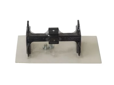 Угол 90° внешний среднего профиля GOLA Alphalux, алюминий черный